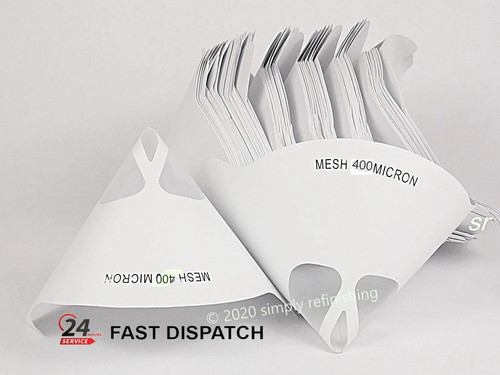 400 micron paint strainers - 400,