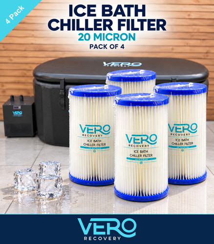 Ice bath chiller filter - bath,